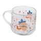 thumbnail image 5 of Taza de café de vidrio, taza de jugo, taza de agua, taza de té con asa, taza de leche, taza para beber Fresa, 5 of 9