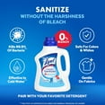 thumbnail image 4 of Lysol Disinfectant Laundry Sanitizer & Scent Booster, Laundry Detergent Additive, Color Safe Bleach Alternative, Laundry Odor Eliminator, Kills Bacteria & Viruses, Crisp Linen Scent, 90 Fl Oz, 4 of 5