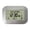 Silver, variant on Elegant LCD Wall Desk Clock Offering Time Date Week Month Temperature Display And Snoozes Function Battery Operated