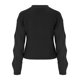 thumbnail image 2 of Gibobby Suéter mujer, Suéter suelto de lana de cachemira con cuello redondo para mujer, de manga corta, para verano, otoño, color liso, casual(Negro,XG), 2 of 5