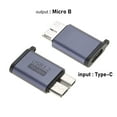 thumbnail image 4 of USB Type C Female to MicroB Male Adapter Type C USB Male to MicroB Adapter Connector for Hard Disk Phone, 4 of 5