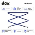 thumbnail image 4 of DDOXX Dog Leash Nylon Reflective Adjustable 6.6 ft Many Colors & Sizes, 4 of 9