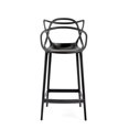 thumbnail image 2 of Take me Home Furniture - kooper tangled polypropylene Modern-Mid Century Stool, Indoor - Outdoor Stool, for kitchen or restaurant, Black or White, 2 of 2