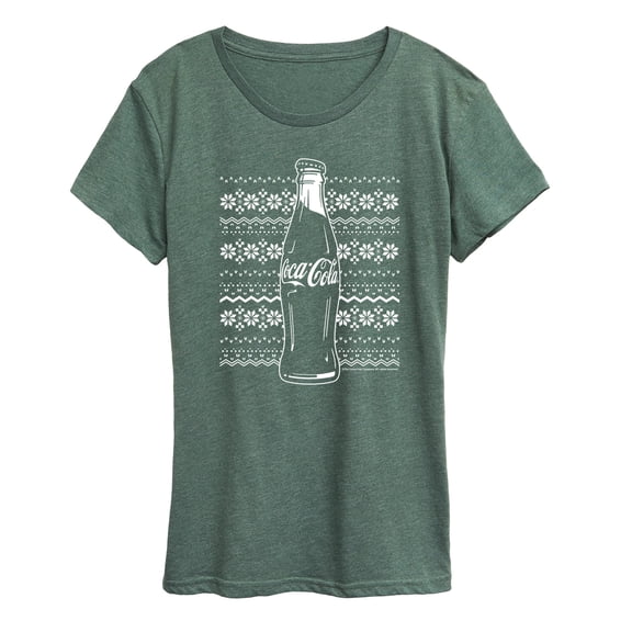 Coca-Cola - Holiday Sweater - Women's Short Sleeve Graphic T-Shirt