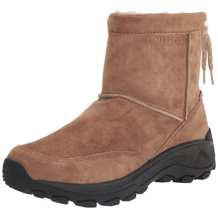 Merrell Men's Winter Pull On Snow Boot, Camel, 11.5