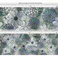 thumbnail image 6 of Soimoi 100% Cotton Canvas Fabric - Floral Print, Green | 56" Wide | Sold by 5 Yard | Medium Weight Upholstery Fabric for Home Dcor, Bags & DIY Projects, 6 of 7