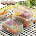 thumbnail image 1 of YDYHDS Food Grade Portable Fresh-keeping Box Plastic Portable Outdoor Picnic Box Large Rectangular Refrigerator Storage Sealed Box Refrigeration Clearance Sales Today Deals Prime, 1 of 2
