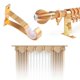thumbnail image 2 of 2 Pcs Curtains Holders Curtain Tracks Curtain Holder Curtain Bracket Aluminum Alloy Bracket, 2 of 3