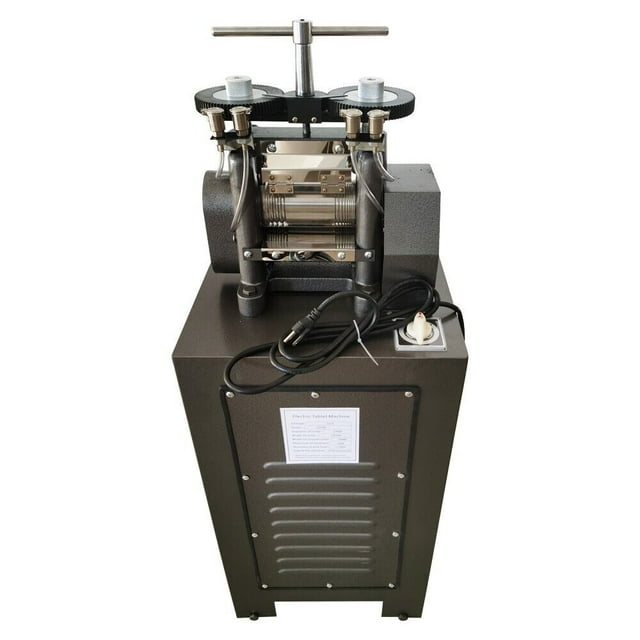 INTBUYING Electric Rolling Mill Flake Press Machine For Jewelry Gold Making 1500W