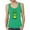 Green, variant on Funny Party HUGZ Women's Beach Tank Top Soft and Comfy Tank Top, Lightweight Tank Top Green Shirt X-Large