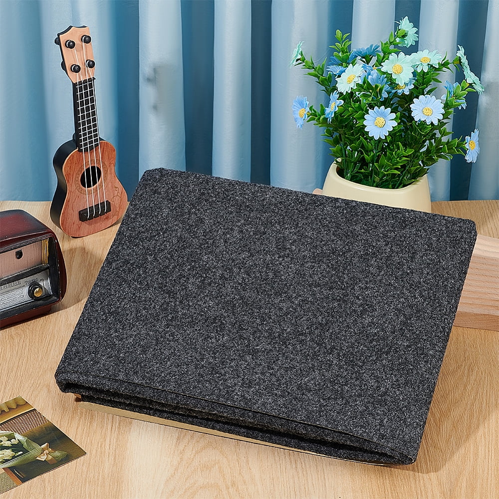 Felt Fabric with Adhesive Tape DIY Craft Supplies Gray 1000x1000x1.5mm