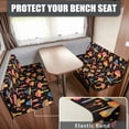 thumbnail image 2 of XYZCANDO 2-Piece Camper Cushion Covers Soft Dirt-Resistant, Compatible with Travel Trailer RV RV Dinette Cushion Covers(Mushrooms), 2 of 7