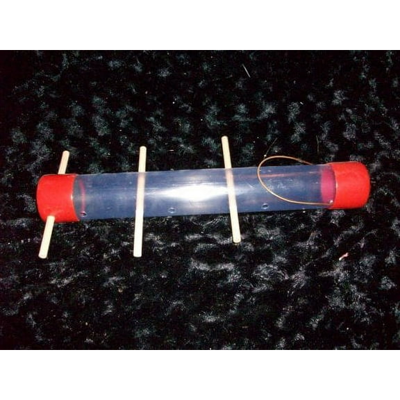 Green Bird Feeder Red