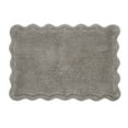 thumbnail image 2 of VCNY Home Scallop Taupe Cotton Bath Rug, 17" x 24", 2 of 4