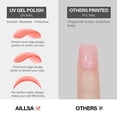 thumbnail image 4 of Uñas postizas cuadradas para uñas postizas francesas de cobertura completa para mujeres y niñas, 4 of 5