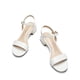 thumbnail image 4 of Sandalia DREAM PAIRS con Tacón Grueso, Punta Abierta y Correa al Tobillo Blanca, 4 of 7