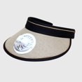 thumbnail image 5 of Hollow Out Fan Sun Hat for Women Wide Brim Breathable Summer Travel Cap, 5 of 5