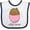 White and Navy, variant on Inktastic Little Spud Pink Boys or Girls Baby Bib