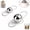 Mixed Sizes, variant on 2PCS Espresso Cooling Ball Stainless Steel Frozen Ice Rocks for Coffee Espresso Accessories Cooling Tool Reusable Coffee Chiller Extract Brew Chilling Tool Built-In Coolant