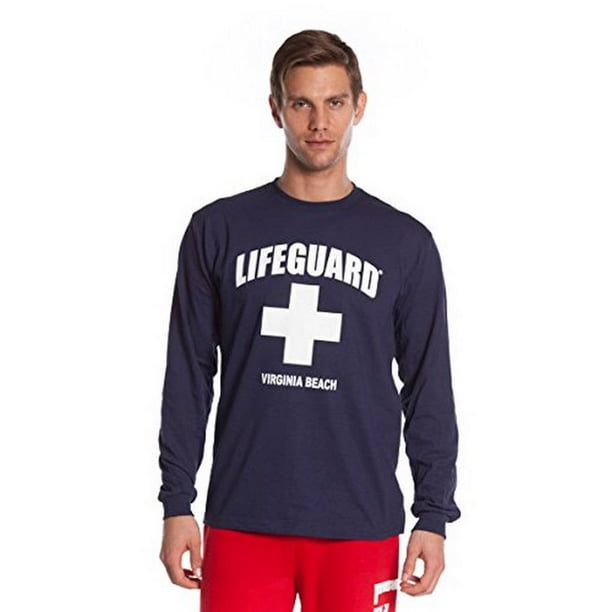Lifeguard - Lifeguard Long-Sleeve Printed Tee Shirt, Red T-Shirt for ...