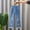 #02 Blue, variant on Herrnalise Toddler Kids Baby Girls Long Jeans Fashion Cute Sweet Bow Flared Pants Trousers Jeans Pants 2-13T