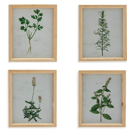 Drew Barrymore Flower Home Floral Framed Art Prints, Set of 4