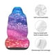 thumbnail image 4 of Fotbe Rainbow Glitter Cute Funda para Asiento de Auto con Estampado – Impermeable y Antisudor – Ajuste Universal, Lavable a Máquina, Antideslizante (1 Pieza), 4 of 5