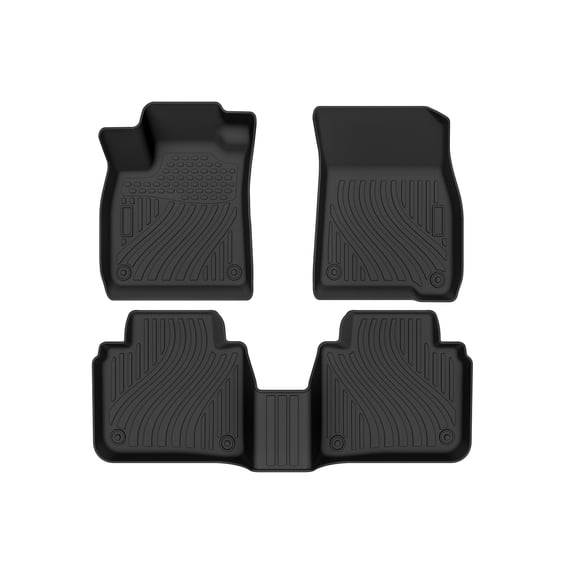 All Weather Floor Mats Fit for Honda Accord 2023 2024 2025 2026 Include Hybrid TPE Rubber Liners Set Accord Accessories All Season Guard Odorless Anti-Slip Floor Mats