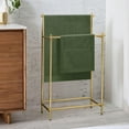 thumbnail image 3 of BELIZZI HOME Ultra Soft 3 Pack Cotton Towel Sets - 1 Pc Bath Towel 28x55 inch, 1 Pc Hand Towel 16x24 inch & 1 Pc Wash Coth 12x12 inch. For Everyday Use, Compact & Light Weight - Olive Green, 3 of 6
