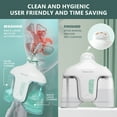 thumbnail image 4 of Nascool Electric Nasal Irrigation System with 50 Salt Packets, Sinus Rinse Cleaner & Nose Washer, 4 of 10