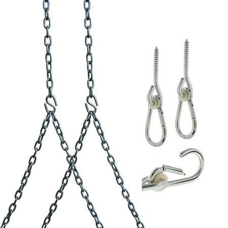 porch swing chain hanging duty heavy kit stainless shed lb barn play steel ceiling foot