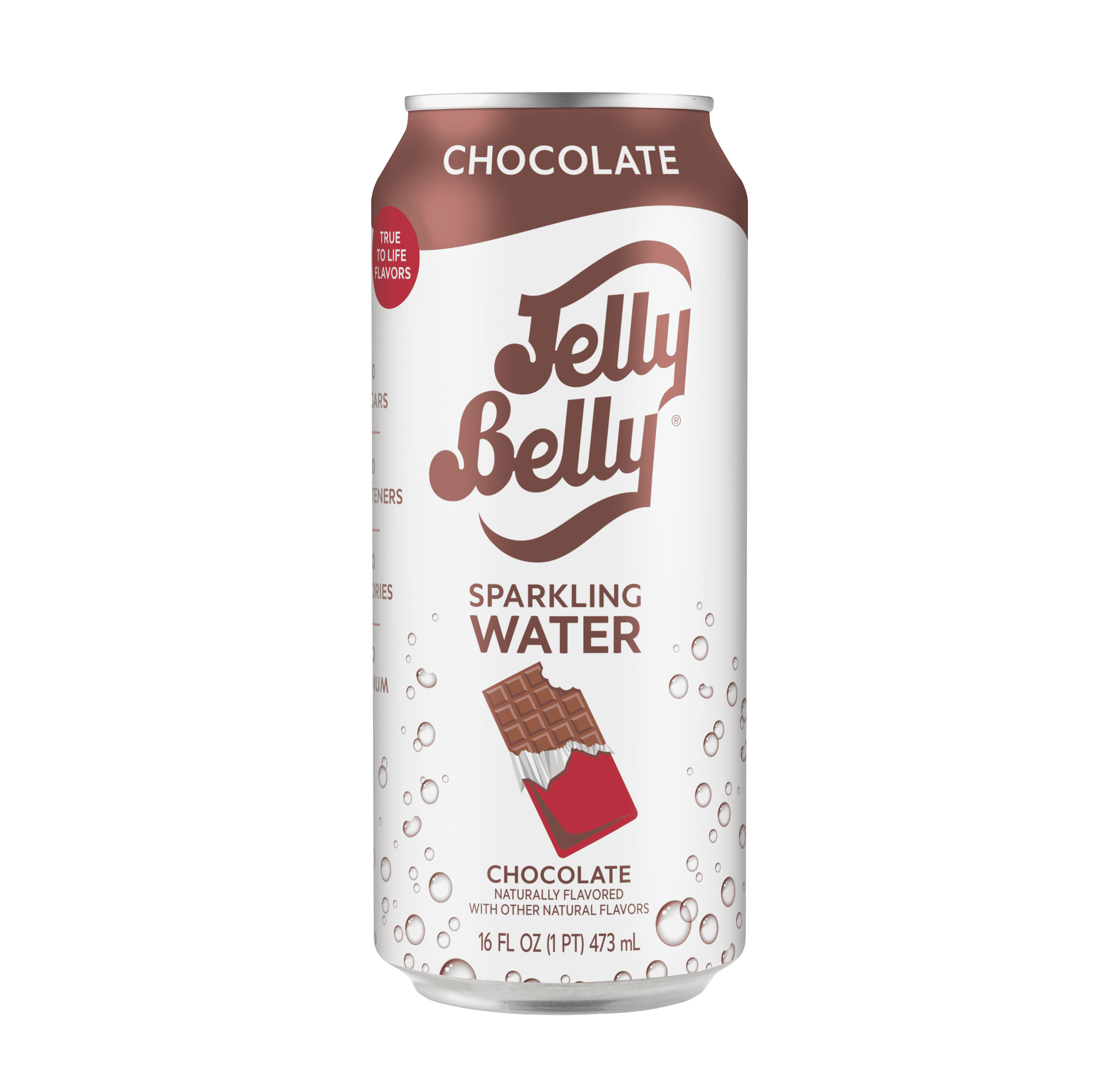 Jelly Belly Chocolate Sparkling Water, 16 Fluid Ounces