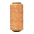 thumbnail image 2 of Flat Waxed Thread for Leather Sewing - Leather Thread Wax String Polyester Cord for Leather Craft Stitching Bookbinding by Mandala Crafts 150D 0.8mm 273 Yards Blush, 2 of 4