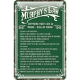 thumbnail image 2 of Irish Metal Sign - Murphy's Law Vintage Retro Wall Décor 8x12 Inch, 2 of 2