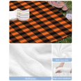 thumbnail image 6 of Farm Buffalo Plaid Beach Towels Oversized Super Absorbent, Orange Black Checkered Lightweight Bath Towel Quick Dry Sets For Bathroom/Pool/Rv Camping/Beach Play/Gym Room/Picnic 35"x70", 6 of 8