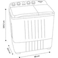 thumbnail image 5 of LAVADORA SEMIAUTOMATICA HISENSE WSA1803P DOBLE TINA 18 KILOS, 5 of 5