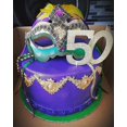 thumbnail image 1 of Máscara de plumas de Mardi Gras Máscara de carnaval veneciano para mascaradas Fiesta de disfraces de Halloween XianweiShao 8390612037498, 1 of 1