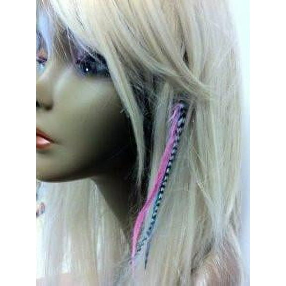 Clip-on 4-6 Mermaid Feathers for Hair Extension 5 Feathers