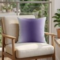 thumbnail image 4 of 24x24 Pillow Covers Set of 2, Purple Grey Ombre Square Throw Pillow Covers for Couch/Sofa/Living Room, Farmhouse Gradient Minimalist Decorative Soft Pillowcases for Couch Throw Pillows, 4 of 9