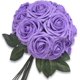thumbnail image 2 of Rosas artificiales, flores, rosas artificiales de espuma, decoración de rosas falsas de aspecto real para el hogar, centros de mesa de ramos de boda, arreglos para fiestas (paquete de 25), 2 of 5