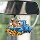 thumbnail image 3 of Decoración hogareña Gwong creativa colgante decoración visual efecto acrílico linda forma de coche colgando widget para el hogar Gwong 21075734, 3 of 6