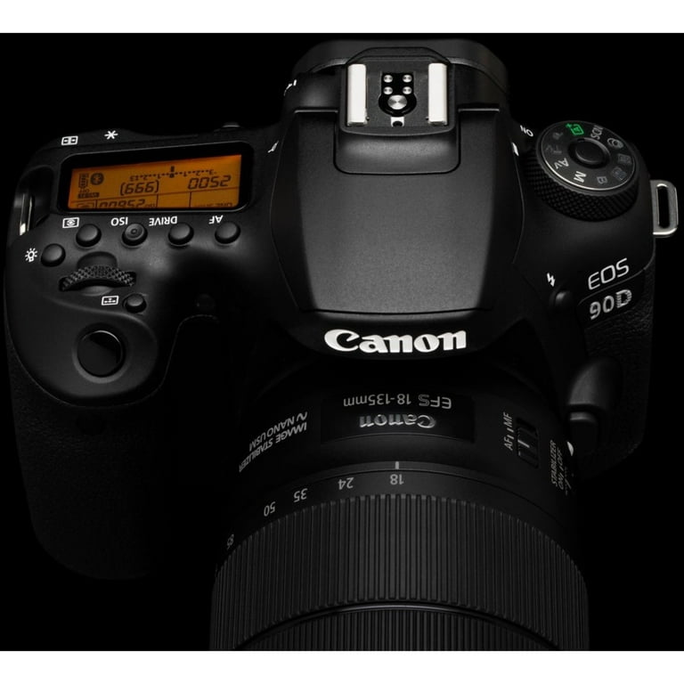 Canon EOS 90D DSLR Camera With Padded Case, Memory Card, and More - Starter  Bundle Set 