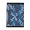 thumbnail image 3 of CHAQLIN Blue Camo Pattern Children's Wallet, Polyester Fabric Trifold Card Wallet for Outdoor, Magic Stiker Lightweight Kids Trifold Wallet, 3 of 6