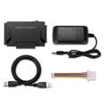 thumbnail image 2 of Unidad de disco duro Universal 5GBPS SATA 2.5/3.5 Adaptador USB 3 con software de transferencia de cable de luz LED para computadora EE. UU. Inevent EL023078-02B, 2 of 7