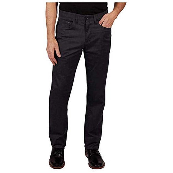 Weatherproof Vintage Men's 5 Pocket Twill Pant (34x34, Charcoal Heather)