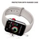 thumbnail image 2 of Correa de reloj deportivo compatible con Watch 42-44 mm Correa deportiva de repuesto de silicona suave Compatible con iWatch Series 5/4/3/2/1, S/M, M/L Xemadio 2033270-5, 2 of 9