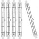 thumbnail image 1 of 5 Pack R7s Halogen Bulb 118mm 200w 230v, R7s Halogen Rod 118mm, Halogen Bulb R7s Dimmable Halogen Rod Lamp For Building - Riri, 1 of 5