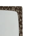 thumbnail image 3 of Ambesonne Gothic Fitted Sheet, Retro Rococo Skull Pattern, Full Size, Pale Grey Umber, 3 of 5