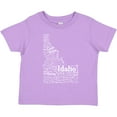 thumbnail image 3 of Inktastic Idaho State Word Salad Boys or Girls Toddler T-Shirt, 3 of 5