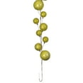 thumbnail image 4 of Vickerman 10' Lime Pearl Branch Ball Wire Garland., 4 of 4